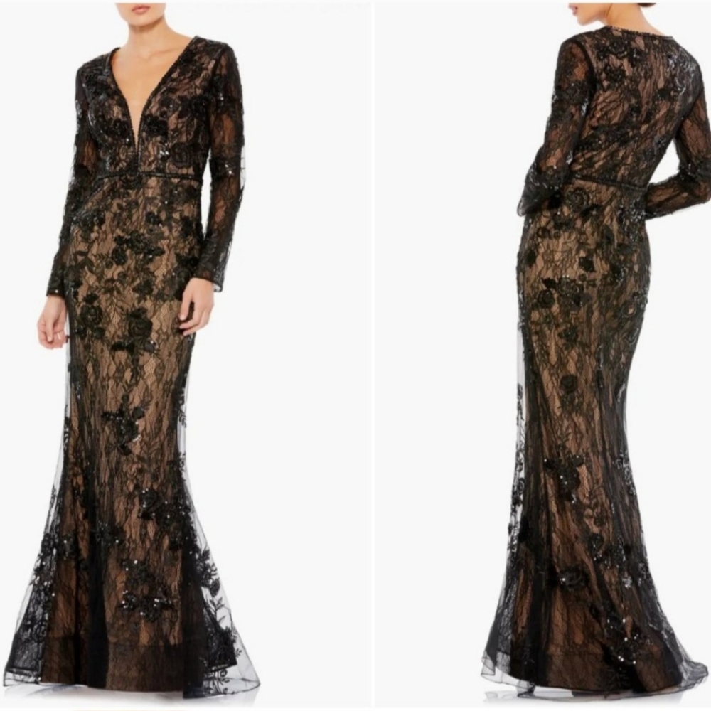 NWOT Mac Duggal Gown